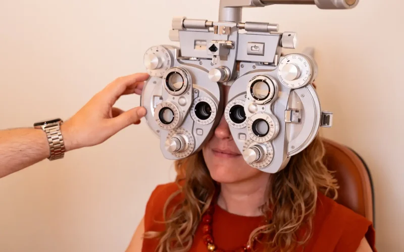 Oogmeting bij opticien in Apeldoorn